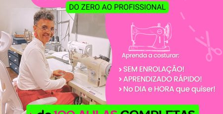 Curso Costura Direto ao Ponto, de Terezinha Vieira