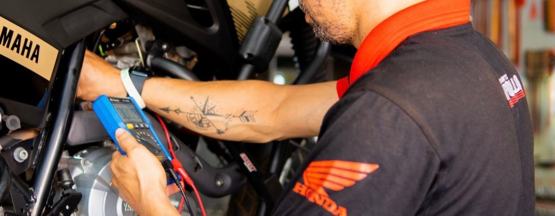 Curso de injeção eletrônica de motos Honda e Yamaha, do Iebis Apollo