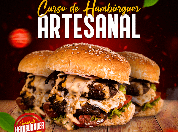 Curso de Hambúrguer Artesanal da WebHoje Cursos Online