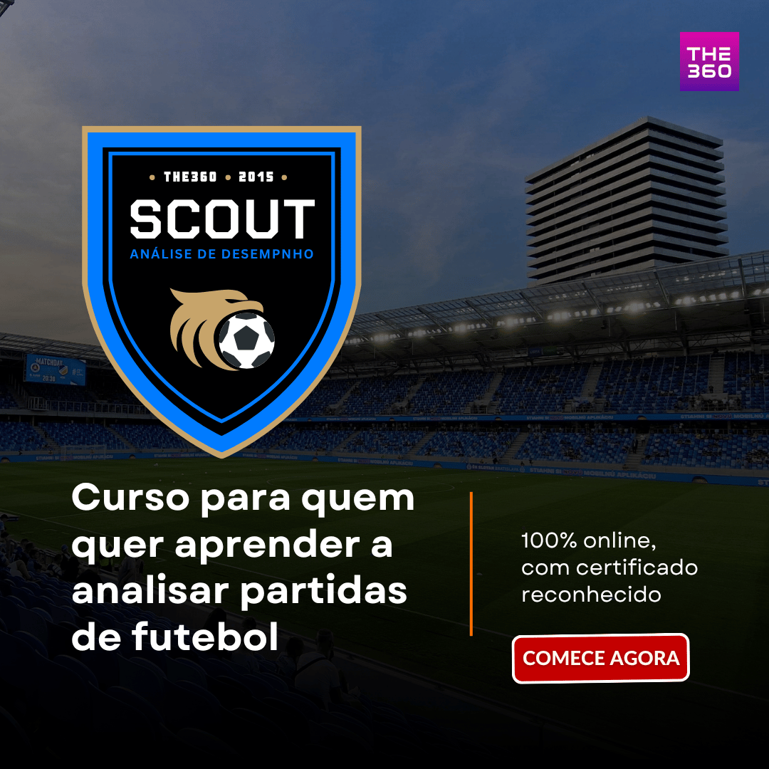 Curso Scout – Análise de Desempenho no futebol, da THE360