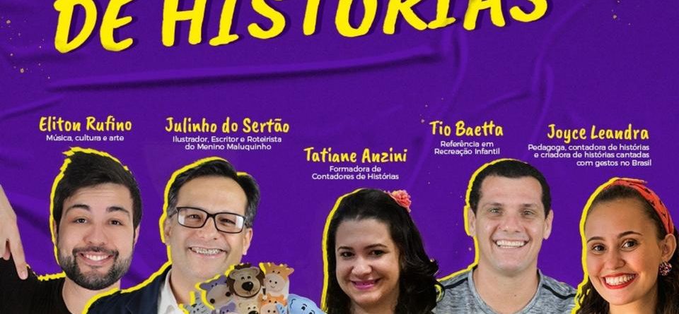 Professores do Curso Avançado de Contação de Histórias da Turma da Tia Tati