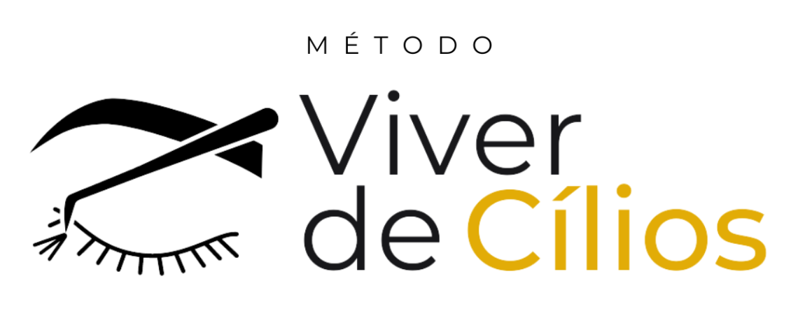 Logotipo do Método Viver de Cílios, curso de extensão de cílios da Larissa Costa