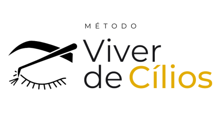 Logotipo do Método Viver de Cílios, curso de extensão de cílios da Larissa Costa