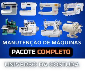 Curso de manutenção de máquina de costura do Universo da Costura