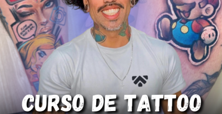 Curso de tatuagem do Tattoo Academy, com Raphael Salles
