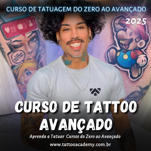Curso de tatuagem do Tattoo Academy, com Raphael Salles