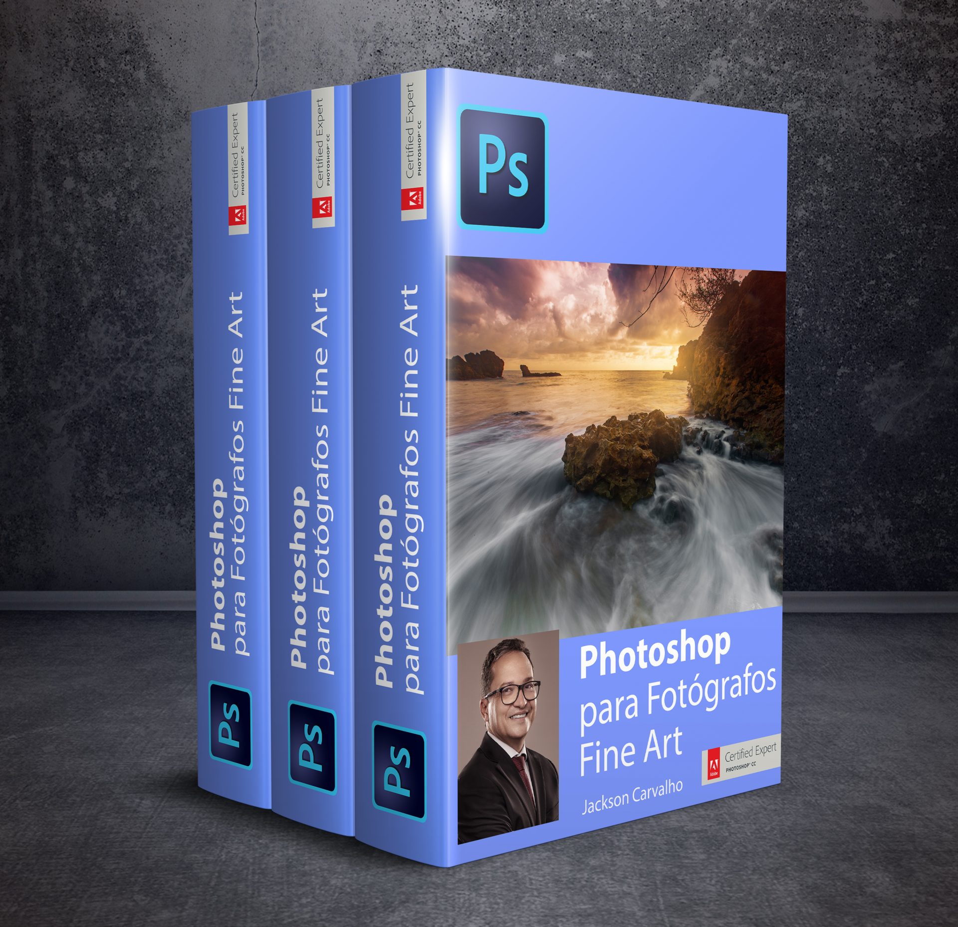 Capa do curso Photoshop para Fotógrafos Fine Art, de Jackson Carvalho